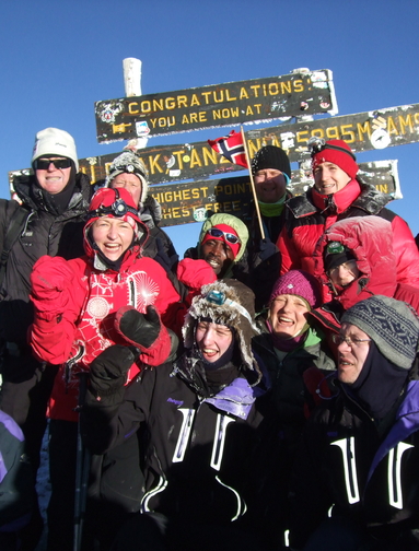 Machameruten med svensk rejseleder den 24. september